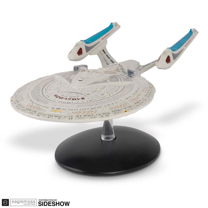 Star Trek Starships USS ENTERPRISE NCC 1701-E Ship Eaglemoss MODEL & STAND ONLY 