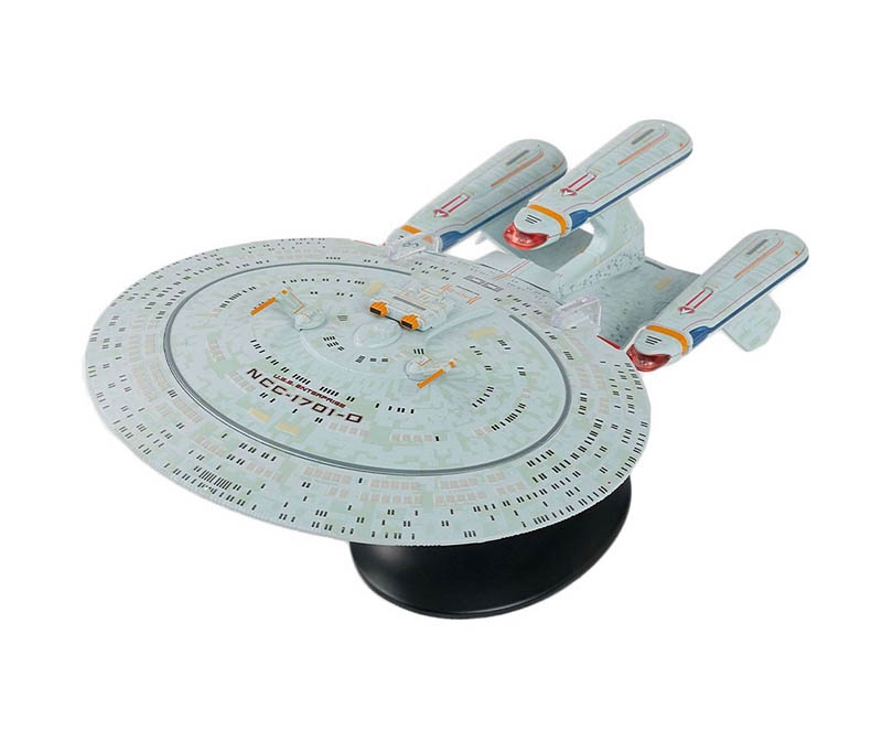 Future U.S.S. Enterprise NCC-1701-D (All Good Things) - Star Trek: The Next Generation - Eaglemoss Model Kit