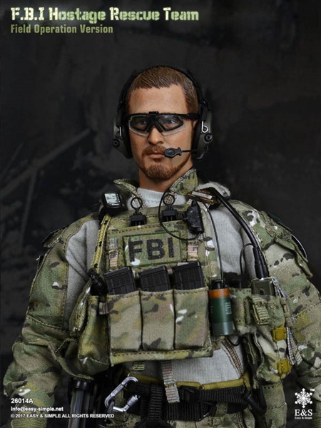 FBI Hostage Rescue Team - Easy and Simple 1/6 Scale Figure