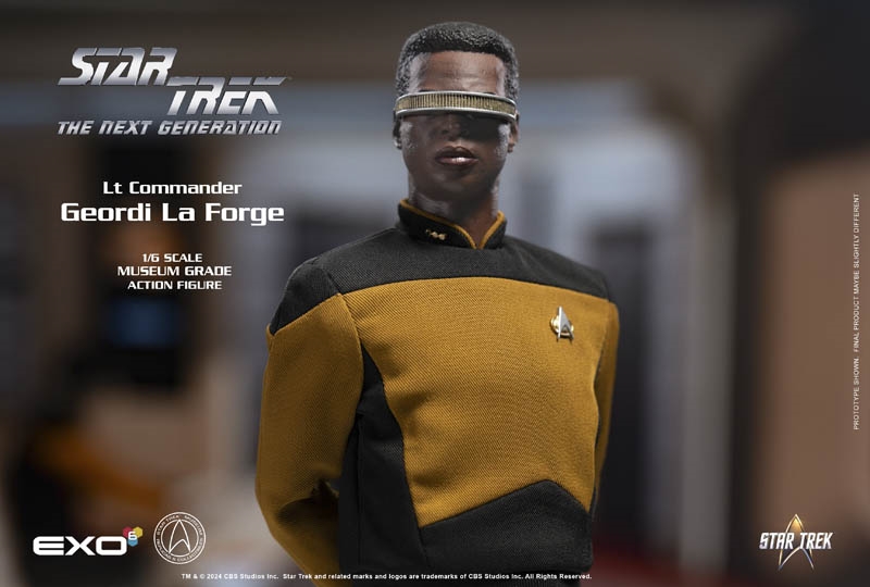 Geordi LaForge Standard Version Reissue - Star Trek: The Next