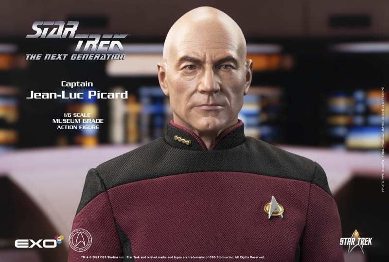 Captain Jean-Luc Picard Standard Reissue - Star Trek: The Next Generation - EXO-6 1/6 Scale Figure