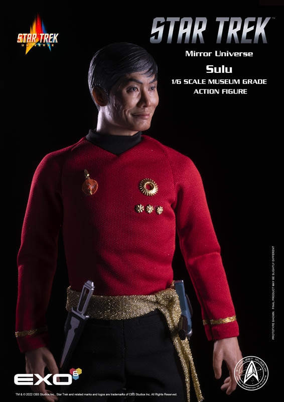 Mirror Universe Sulu - Star Trek: The Original Series - EXO-6 1/6 Scale Figure