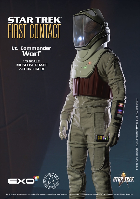 Worf in Space Suit - Star Trek: First Contact - EXO-6 1/6 Scale Figure