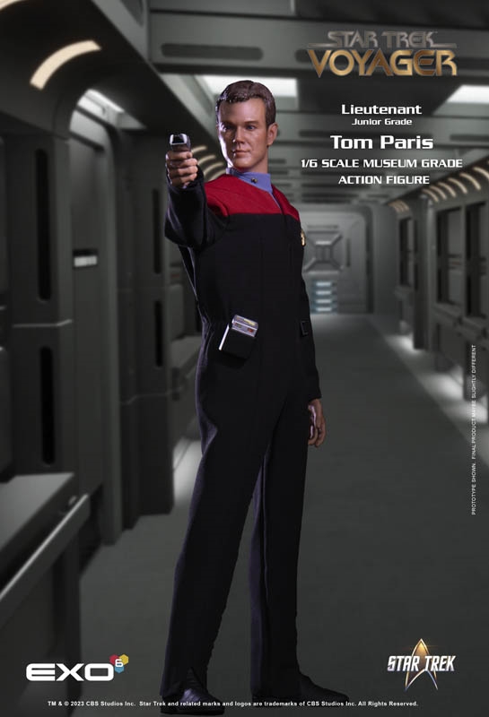 EXO-6 1/6 スタートレック シャラン トム パリス Paris DS9 Tom Paris - Star Trek: Voyager - EXO-6 1/6 Scale Figure