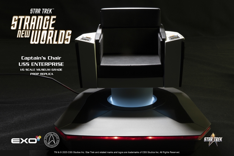 U.S.S. Enterprise Command Chair - Star Trek: Strange New Worlds - EXO-6 1/6 Scale Accessory