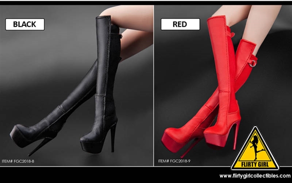 High Heel Boots - Three Color Options 