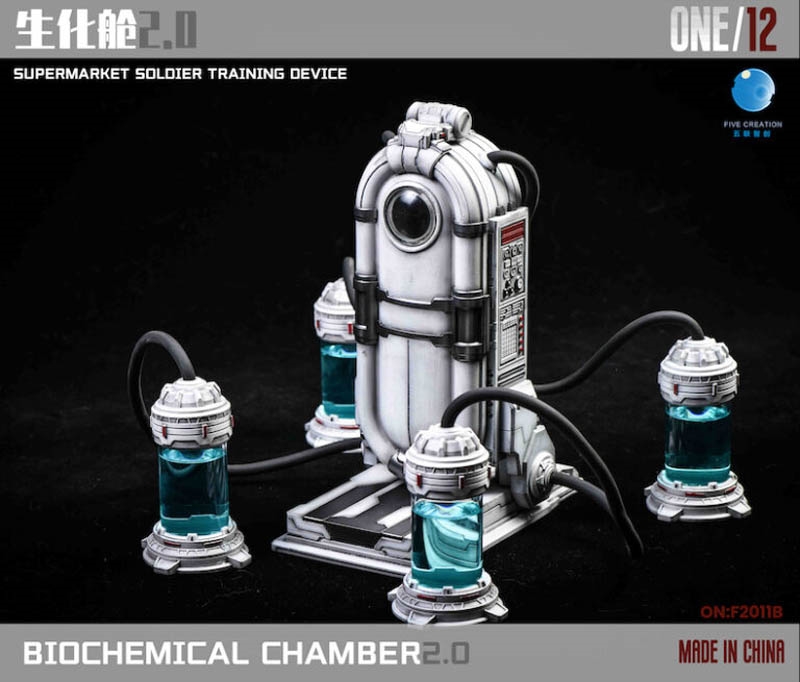 Biochemical Tank 2.0 Deluxe - Version B - Five Toys 1/12 Scale Accessory