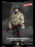 US 29th Infantry Technician France 1944 - Version B - Facepool 1/6 Scale Figure