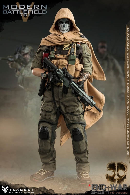 Details about   Flagset 1/6th Scale Modern Battlefield 2020 End War Ghost Tourniquet 