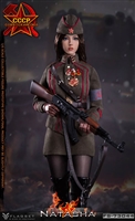 Natasha - Soviet Woman Officer - Flagset 1/6 Scale Figure