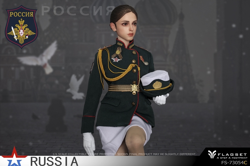 Russian Female Soldiers - Aerospace Forces - Flagset 1/6 Scale Figure