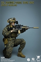 U.S. Marines Kabul Evac 2021 MARPAT Woodland - General's Armory 1/6 Scale Figure