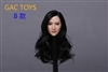 Asian Female Head - Long Black Hair - GAC Toys 1/6 Scale