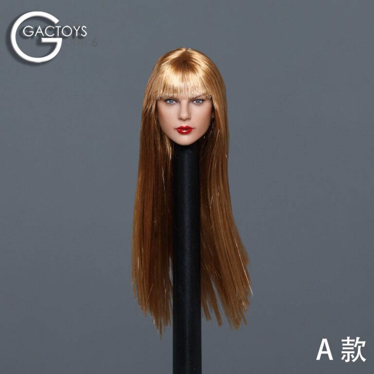 Women’s Head Sculpt - 5 Versions - GAC Toys 1/6 Scale Accessory