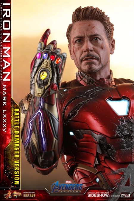 Iron Man Mark LXXXV (Battle Damaged Version) - Avengers: Endgame - Hot Toys 1/6 Scale Figure