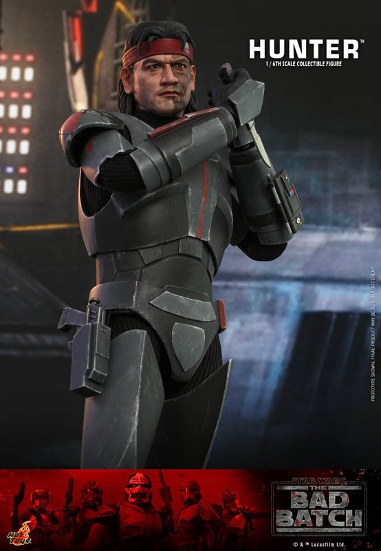 Hunter - Star Wars: The Bad Batch - Hot Toys TMS050 1/6 Scale Figure