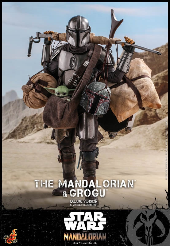 The Mandalorian and Grogu - Deluxe Edition TMS052 - Star Wars: The Mandalorian - Hot Toys 1/6 Scale Figure