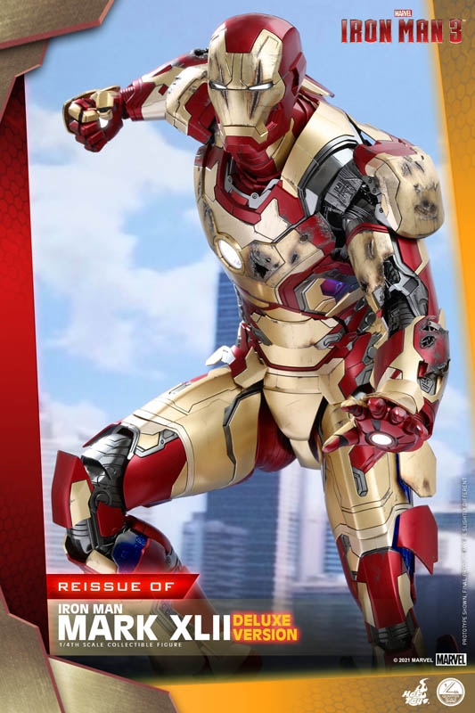 Iron Man 3 - 1/4 Scale Action Figure - Iron Man (Mark 42)