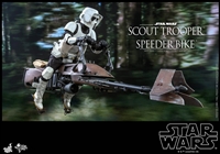 Scout Trooper with Speeder Bike - Star Wars: Return of the Jedi - Hot Toys MMS612 1/6 Scale Figure
