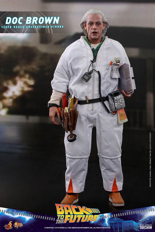 Doc Brown - Hot Toys MMS609 1/6 Scale Figure