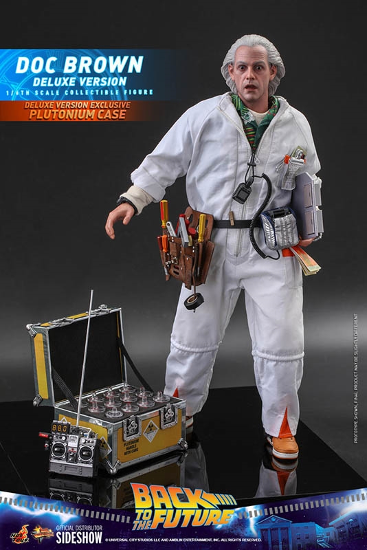 Doc Brown Deluxe Version - Hot Toys MMS610 1/6 Scale Figure