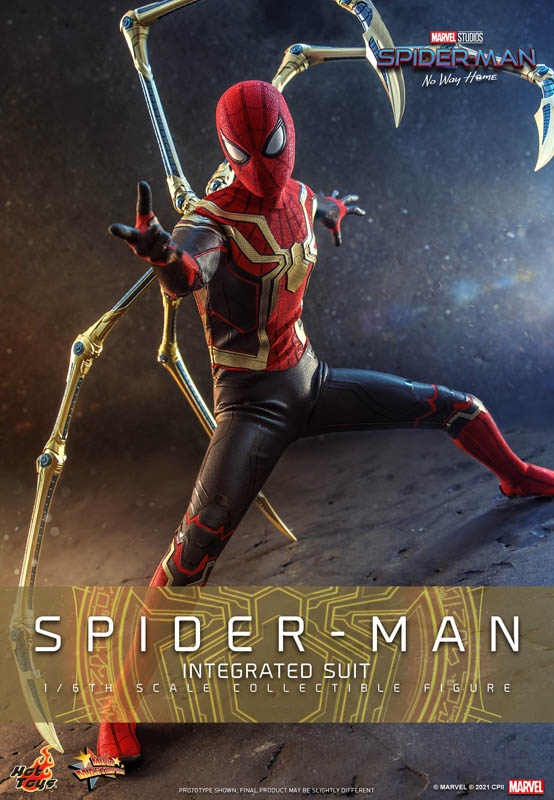 Spider-Man (Integrated Suit) - Spider-Man: No Way Home - Hot Toys 1/6 Scale Figure