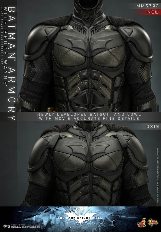 thumbnail image 2 of BoringToys Batman Armory With LED Light & Removable Suit - 1/12 Scale For Action Figures 2 of 6