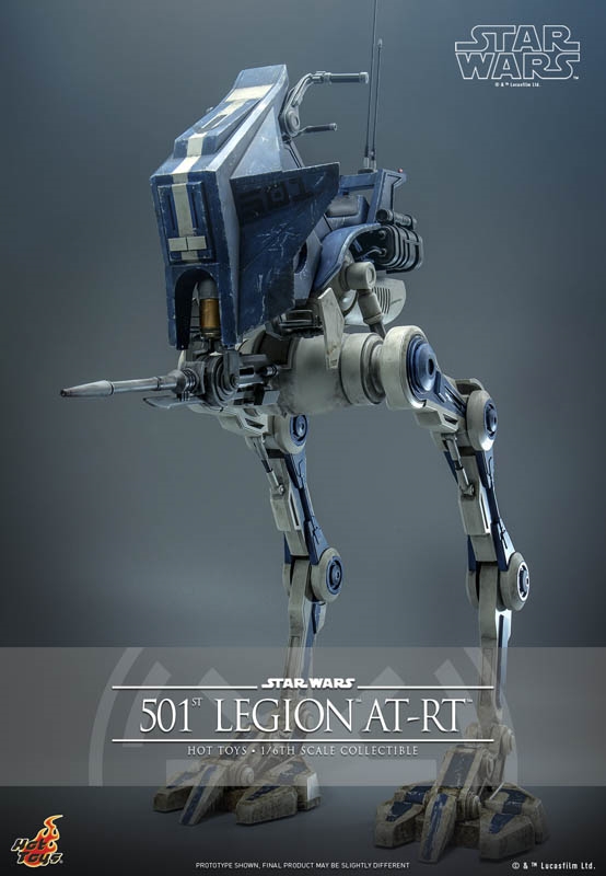 501st Legion AT-RT - Star Wars: The Clone Wars - Hot Toys TMS090 Collectible Figure