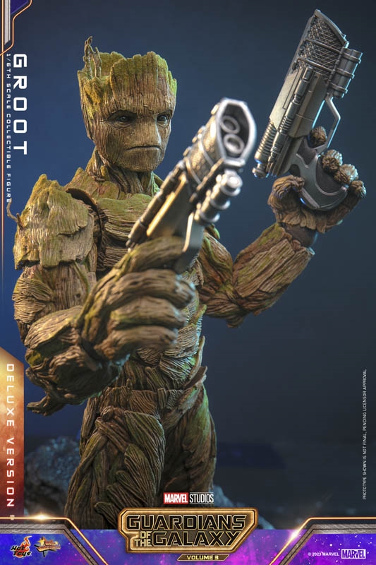 Groot - Guardians of the Galaxy Vol. 3 Deluxe - Hot Toys MMS707 1/6 Scale  Figure