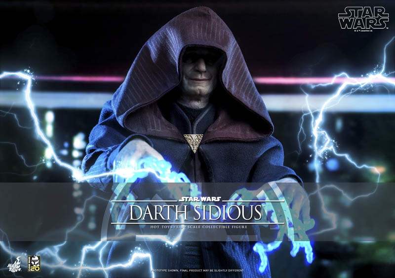 Darth Sidious - Star Wars: The Clone Wars - Hot Toys TMS102 1/6 Scale Figure