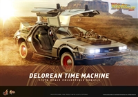 DeLorean Time Machine - Back to the Future 3 - Hot Toys MMS738 1/6 Scale Collectible Vehicle