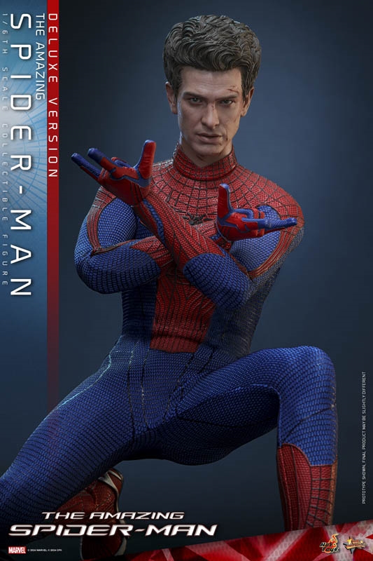 The Amazing Spider-Man Deluxe Version - Hot Toys MMS772 1/6 Scale