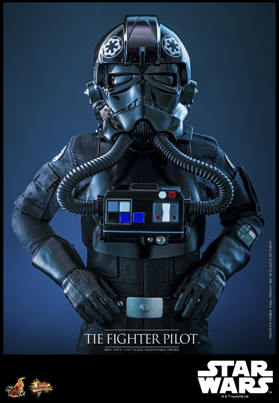 Tie Fighter Pilot - Star Wars: A New Hope - Hot Toys MMS798 1/6 Scale Figure