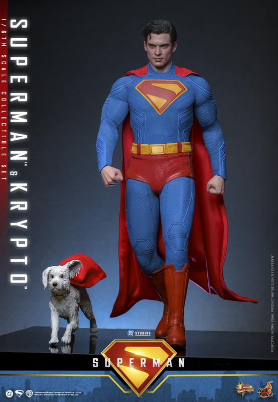 Superman & Krypto - Superman - Hot Toys  MMS812 1/6 Scale Figure