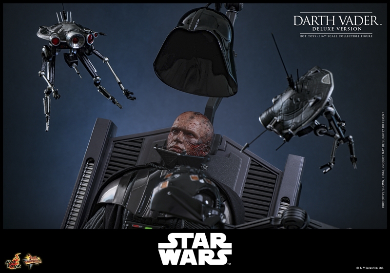 Darth Vader Deluxe Version - Star Wars: Revenge of the Sith  - Hot Toys  MMS811 1/6 Scale Figure