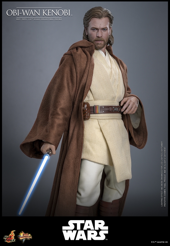 Obi-Wan Kenobi - Star Wars: Attack of the Clones - Hot Toys  MMS808 1/6 Scale Figure