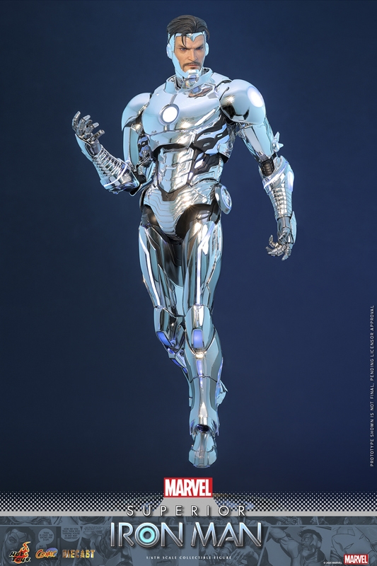 Superior Iron Man - Marvel - Hot Toys CMS026D73 1/6 Scale Figure