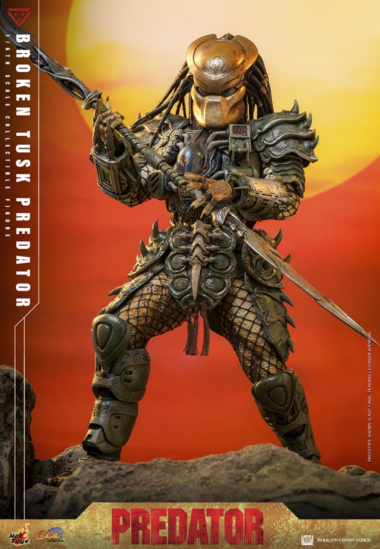 Broken Tusk Predator - Alien vs Predator - Hot Toys 1/6 Scale Figure