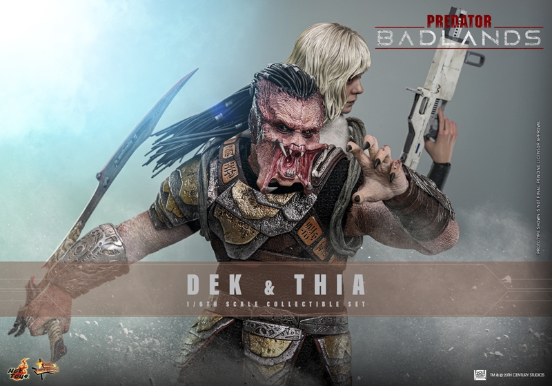Dek and Thia - Predator Badlands - Hot Toys MMS850 1/6 Scale Figure
