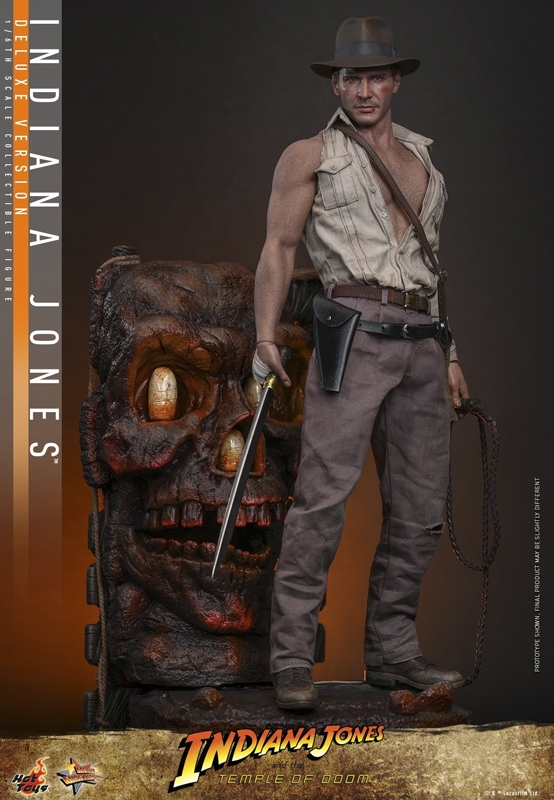 Indiana Jones Deluxe Version - Indiana Jones and the Temple of Doom - Hot Toys MMS861 1/6 Scale Figure