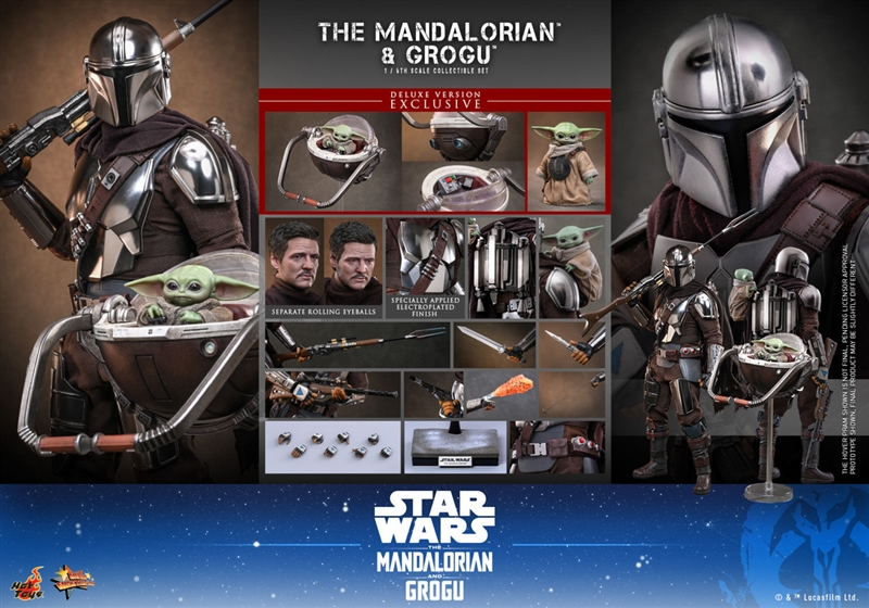 Mandalorian and Grogu Deluxe Version - Star Wars: The Mandalorian