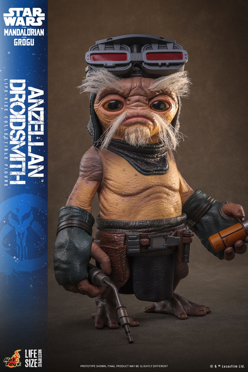 Anzellan Droidsmith - Star Wars: The Mandalorian and Grogu - Hot Toys LMS017 Life-Size Figure