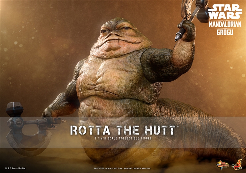 Rotta the Hutt - Star Wars: The Mandalorian and Grogu - Hot Toys MMS885 1/6 Scale Figure