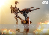 Battle Droid and STAP - Star Wars: The Phantom Menace - Hot Toys MMS883 1/6 Scale Figure