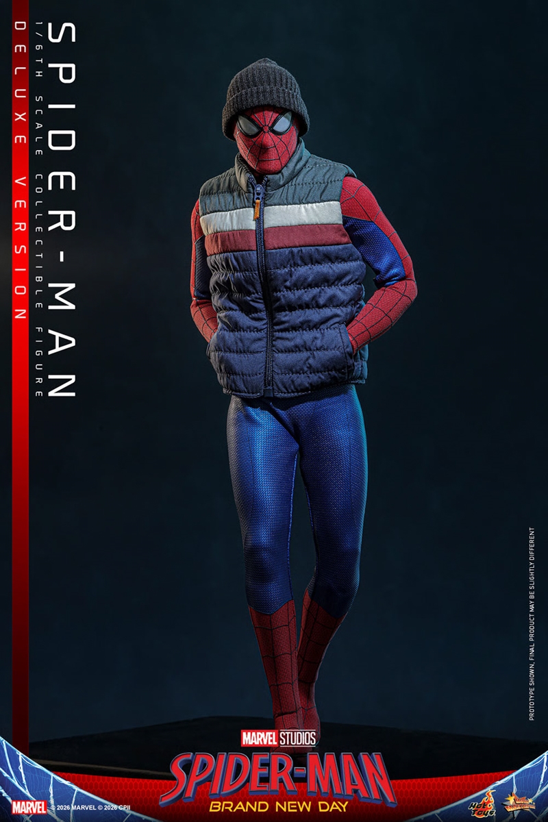 Spider-Man Deluxe Version - Spider-Man Brand New Day - Hot Toys MMS893 1/6 Scale Figure
