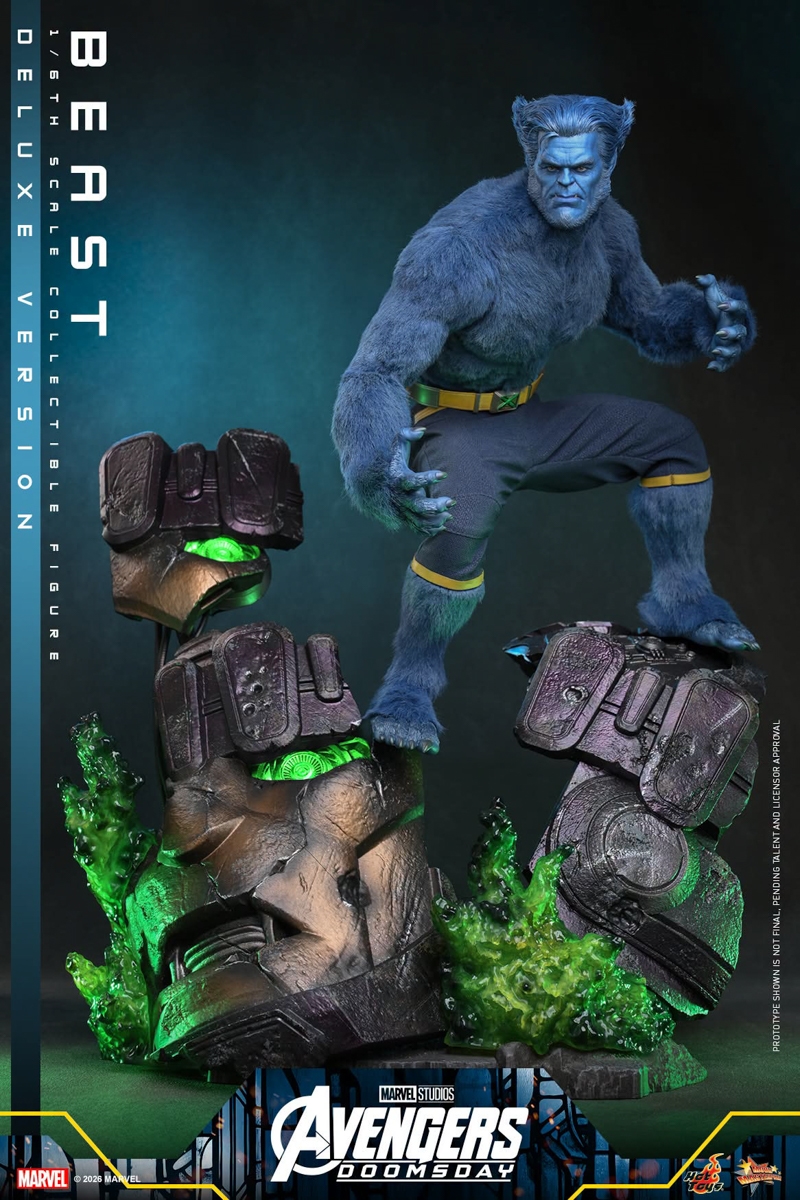 Beast Deluxe Edition - Avengers: Doomsday -  Hot Toys MMS921 1/6 Scale Figure