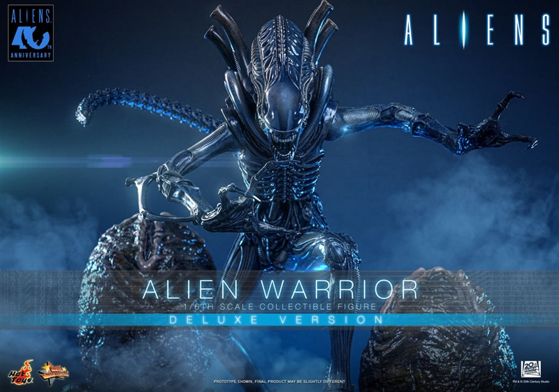 Alien Warrior Deluxe - Aliens 40th Anniversary - Hot Toys MMS899 1/6 Scale Figure