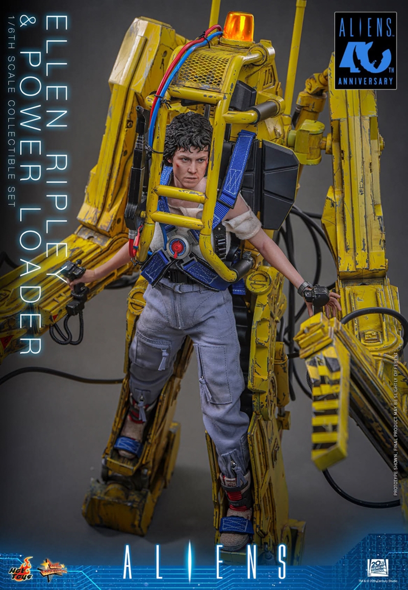 Ellen Ripley and Power Loader - Aliens - Hot Toys MMS923 1/6 Scale Figure
