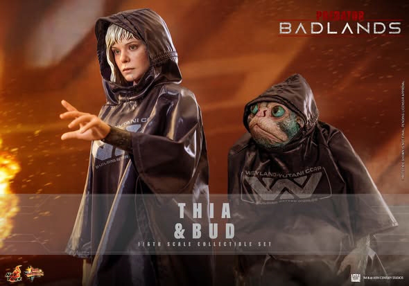 Thia & Bud - Predator: Badlands - Hot Toys MMS900 1/6 Scale Figure