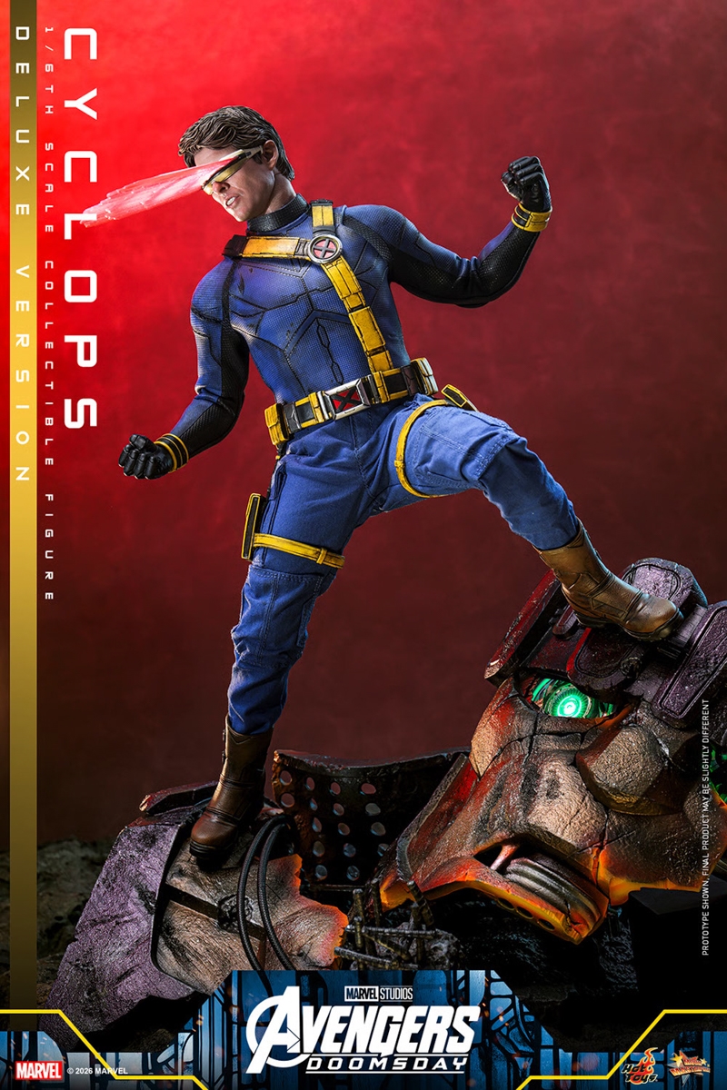 Cyclops (Deluxe Edition) - Avengers: Doomsday - Hot Toys MMS909 1/6 Scale Figure